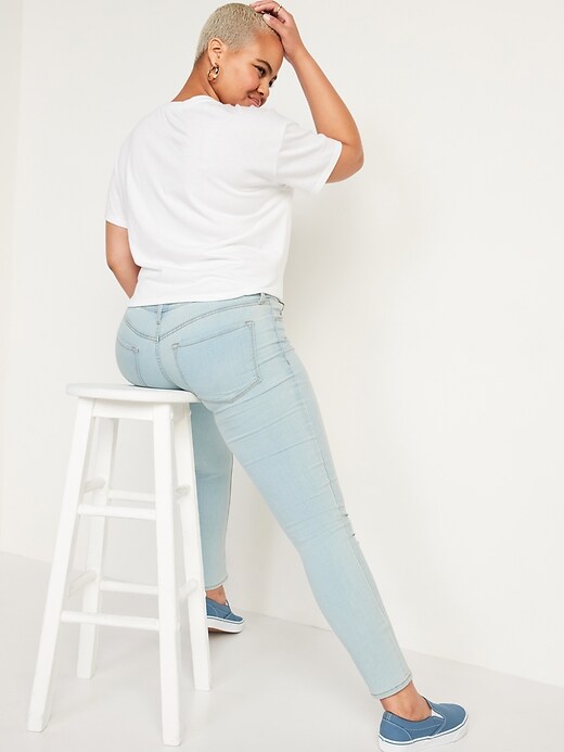 Image number 2 showing, Mid-Rise Super Skinny Jeans for Women 