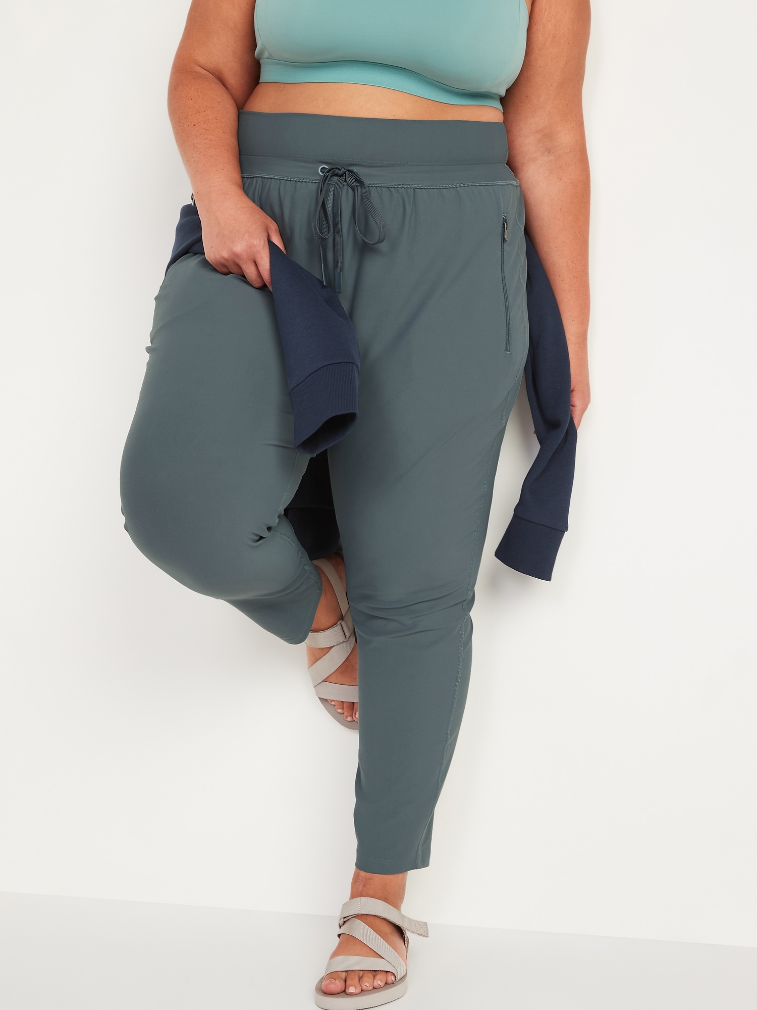High-Waisted PowerSoft Zip Jogger … curated on LTK