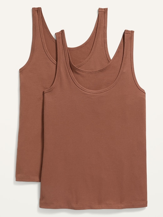 View large product image 1 of 2. Sleeveless First Layer Tank 2-Pack