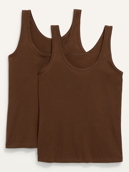 View large product image 1 of 1. Sleeveless First Layer Tank 2-Pack for Women