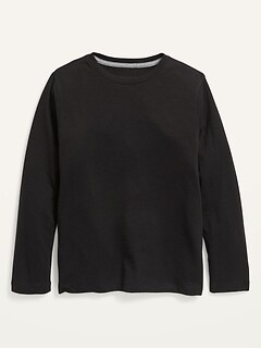 old navy black long sleeve t shirt