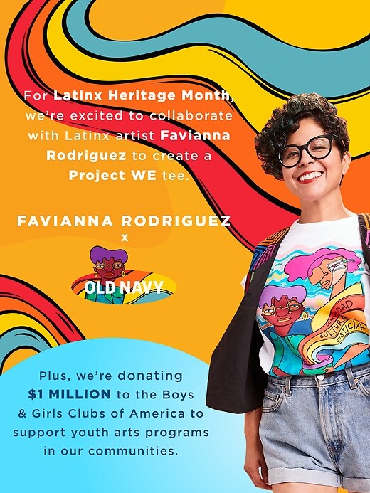 View large product image 2 of 2. Project WE Latinx Heritage Month 2021 Graphic T-Shirt for Toddlers