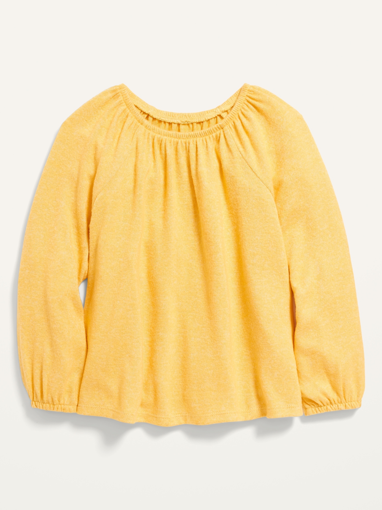 Cozy Long-Sleeve Top for Toddler Girls