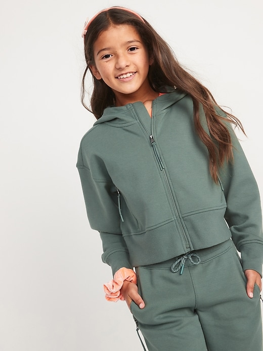 View large product image 1 of 3. Dynamic Fleece Zip Hoodie for Girls