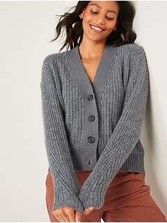 old navy cropped cardigan