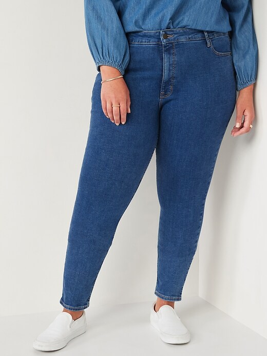 Image number 7 showing, High-Waisted Rockstar Super Skinny Jeans for Women