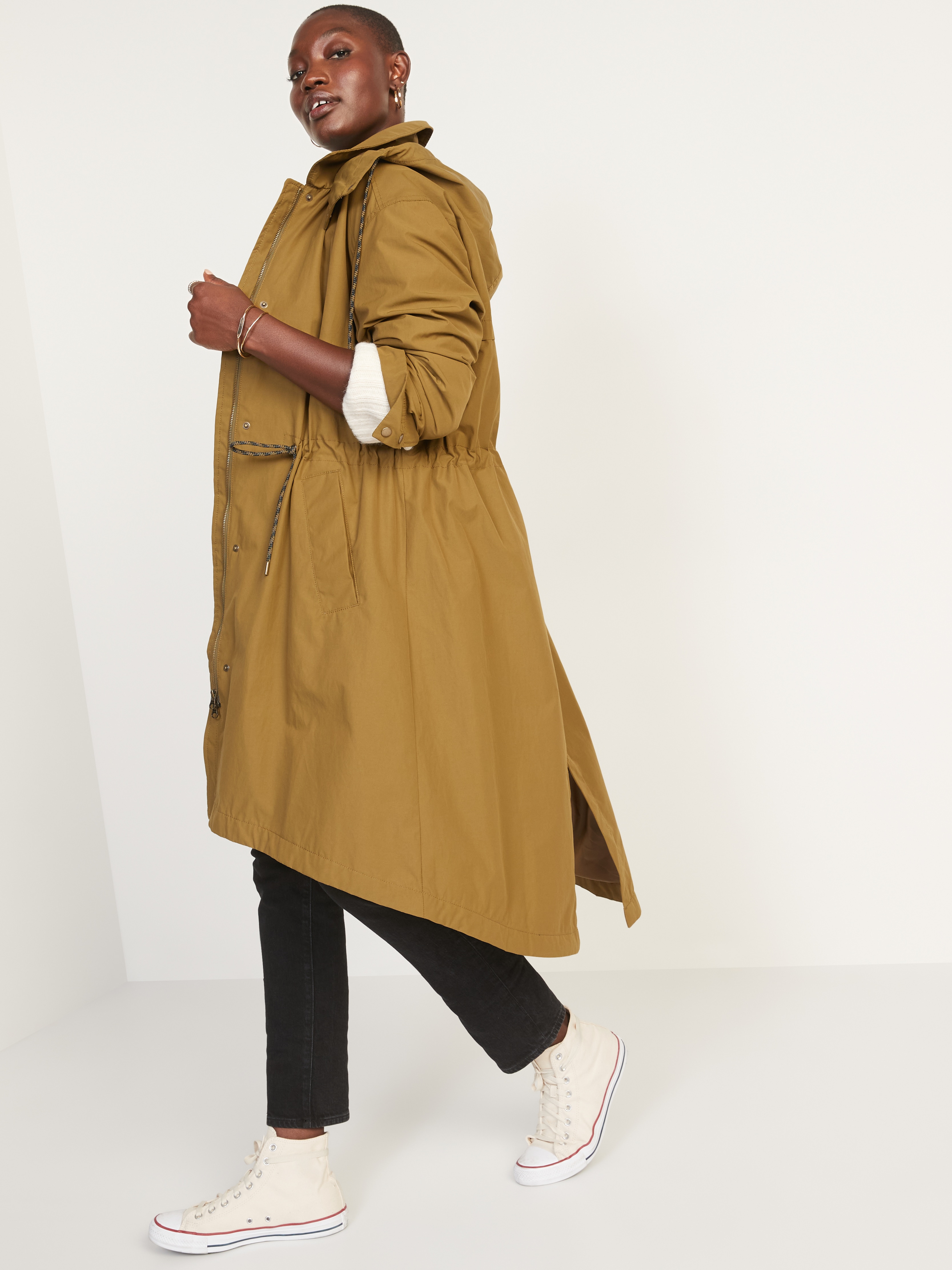 未使用級 タグ付✨HYKE 24SS UNIDYNE TRENCH COAT HYKE＞トレンチコート全サイズ 再入荷 | st company online