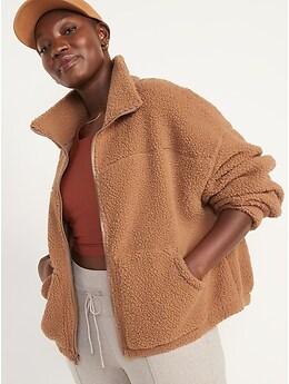 old navy sherpa jacket