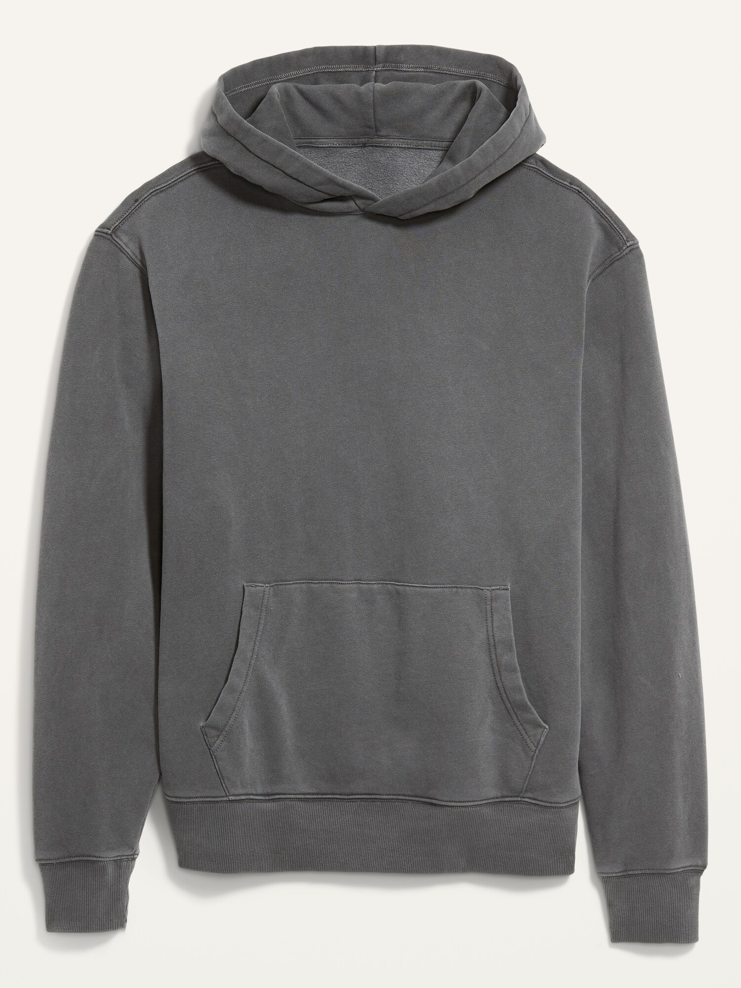 Garment-Dyed Gender-Neutral Pullover Hoodie for Adults
