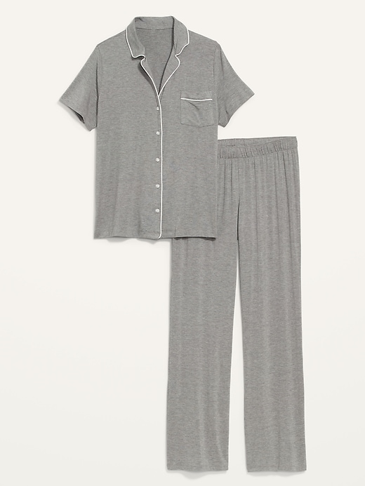 Image number 3 showing, Jersey Pajama Set