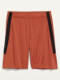 View large product image 3 of 3. Go-Dry Side-Stripe Shorts - 9-inch inseam