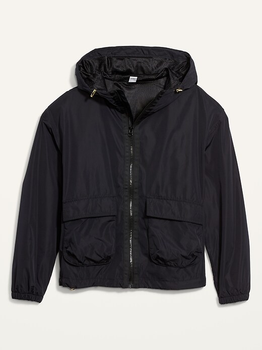Image number 3 showing, Go-H20 Water-Resistant Hooded Utility Jacket