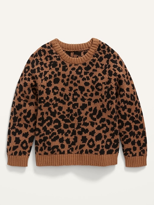 View large product image 1 of 2. Cozy Pullover Sweater for Toddler Girls