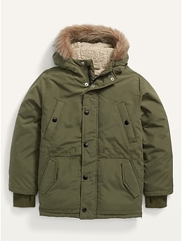 old navy hooded parka