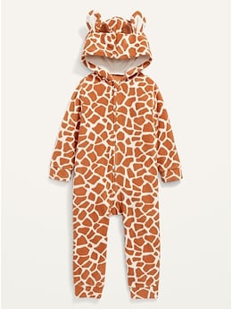 Unisex Giraffe Print Costume One Piece for Baby Old Navy