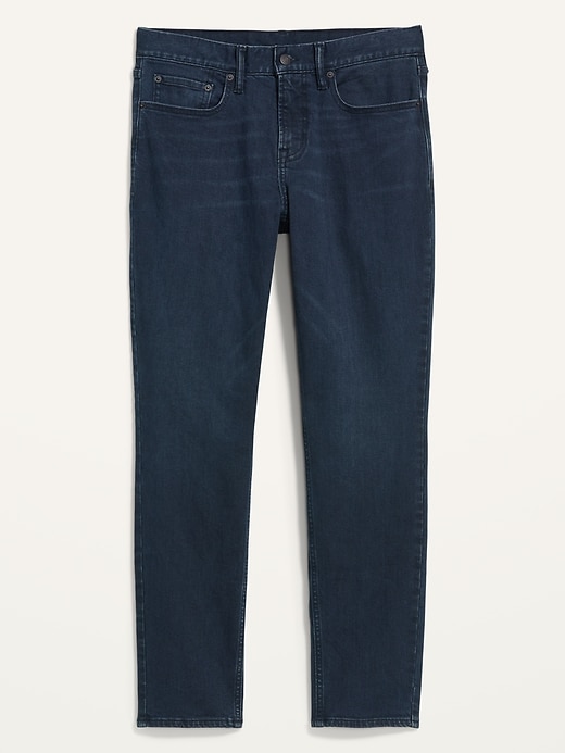 Image number 4 showing, Athletic Taper Built-In Flex Dark-Wash Jeans