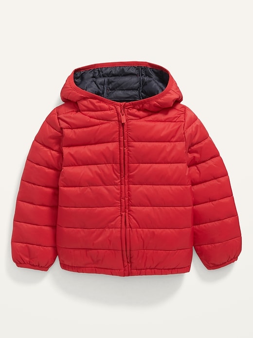 View large product image 1 of 1. Hooded Narrow-Channel Puffer Jacket for Toddler Boys