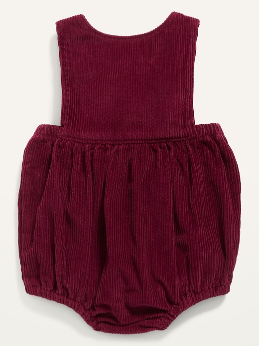 View large product image 2 of 2. Corduroy Overall Romper One-Piece for Baby
