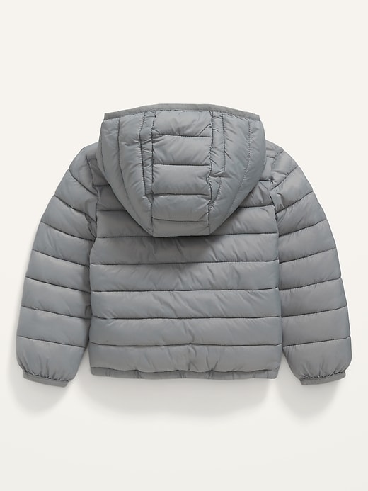 View large product image 2 of 2. Hooded Narrow-Channel Puffer Jacket for Toddler Boys