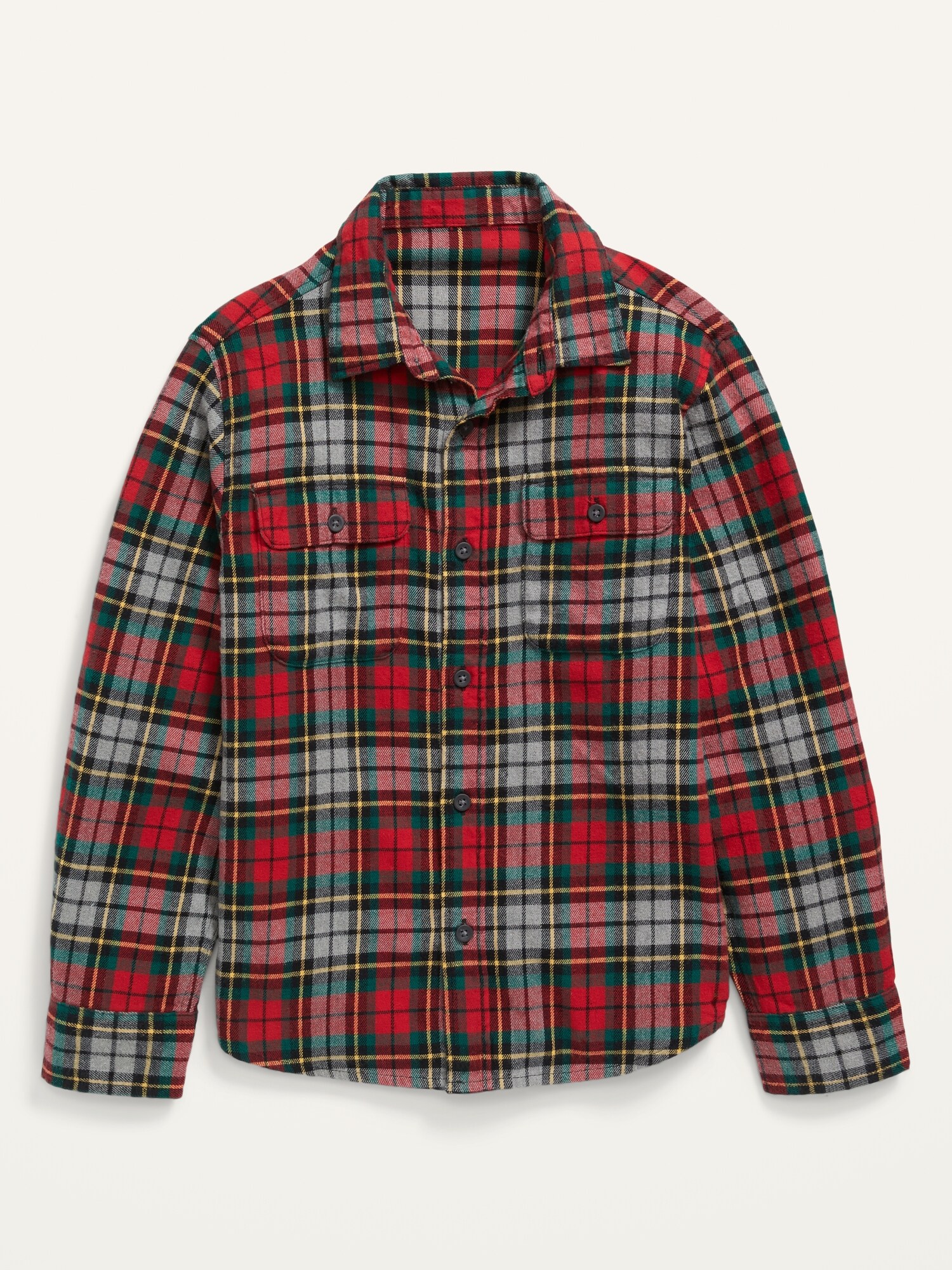 Flex Flannel Utility Pocket Shirt 