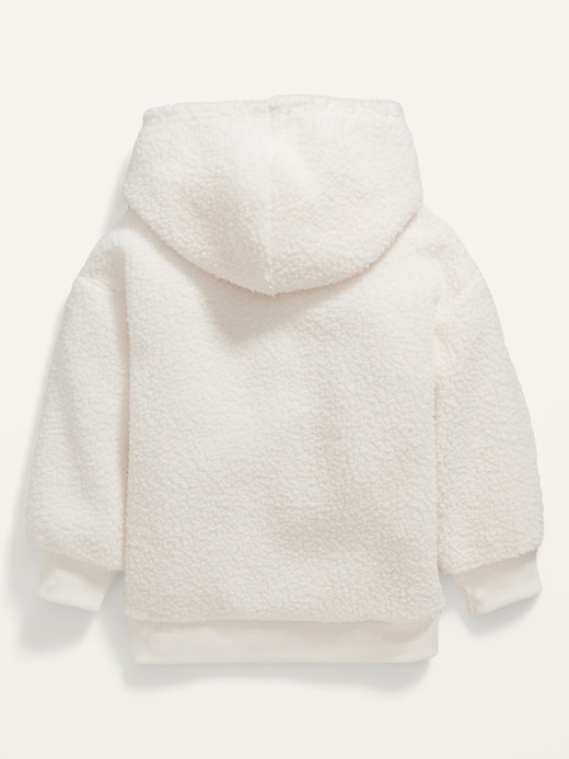 View large product image 2 of 2. Unisex Sherpa Hoodie for Toddler