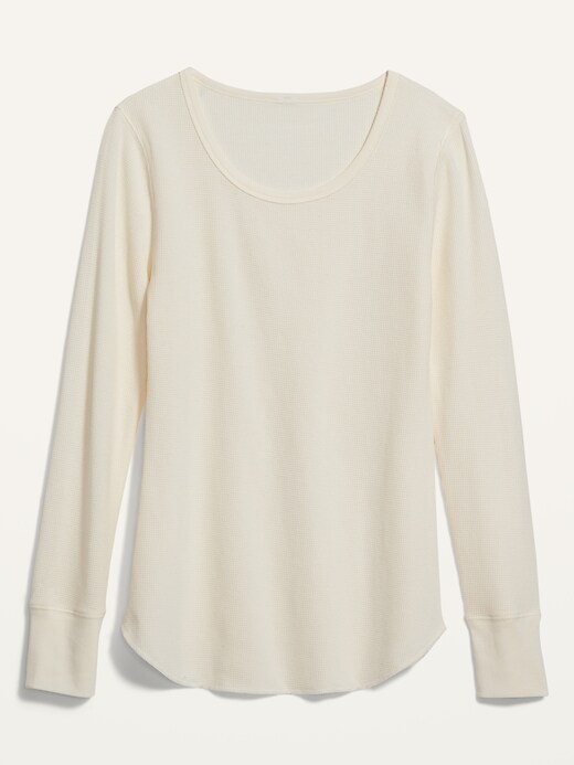 Image number 4 showing, Long-Sleeve Thermal Pajama T-Shirt
