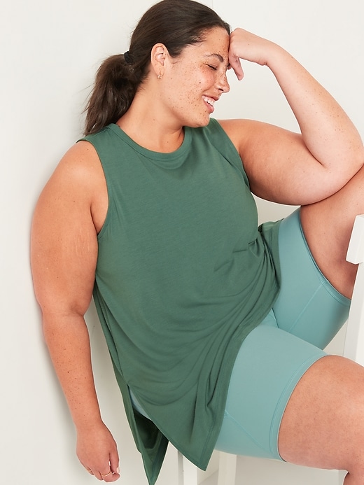 Image number 3 showing, UltraLite All-Day Tunic Tank Top for Women