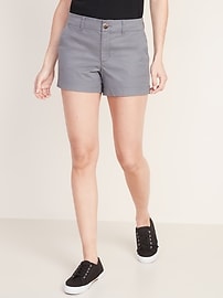 Relaxed Mid-Rise Everyday Shorts for Women - 3.5-inch inseam   