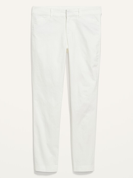Image number 1 showing, Mid-Rise Pixie Ankle Chinos for Women