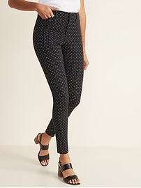 View large product image 3 of 3. High-Waisted Pixie Ankle Pants for Women