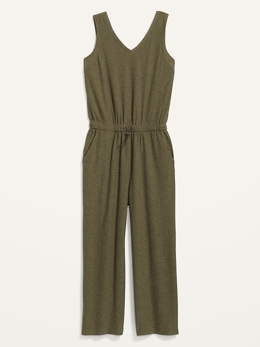 View large product image 2 of 2. Breathe ON V-Neck Wide-Leg Jumpsuit for Women