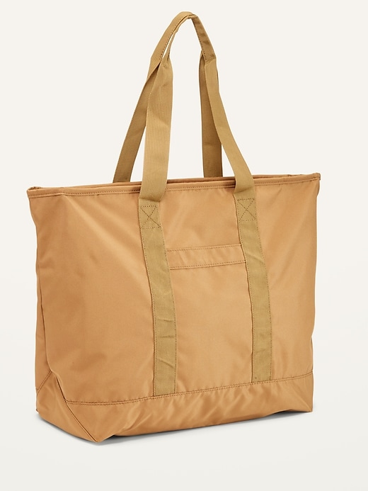 View large product image 1 of 1. Extra-Large Canvas Tote Bag for Adults