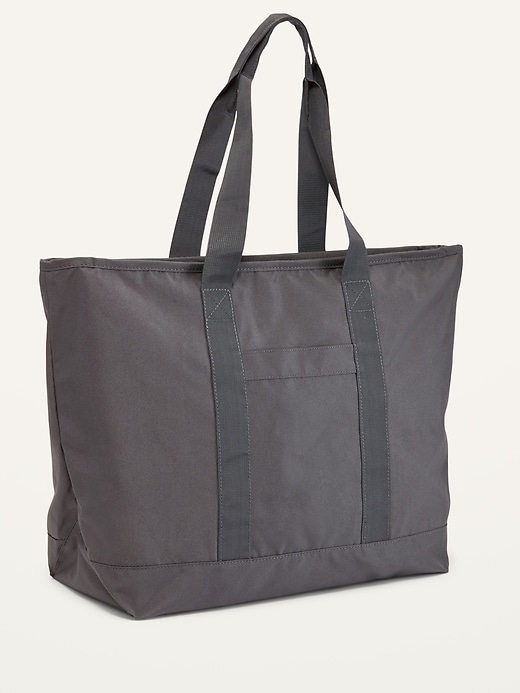 View large product image 1 of 1. Extra-Large Canvas Tote Bag for Adults