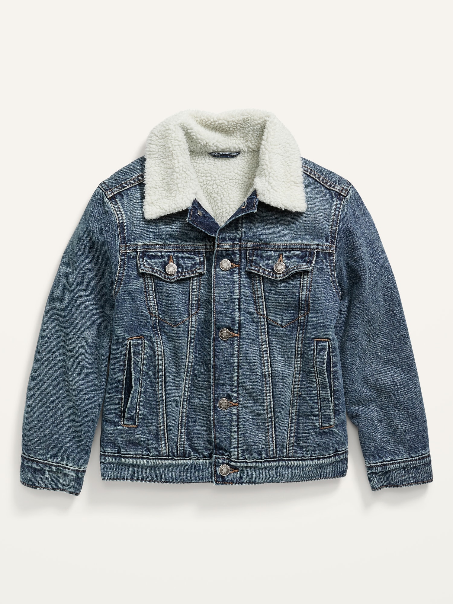 Old navy 2024 sherpa denim