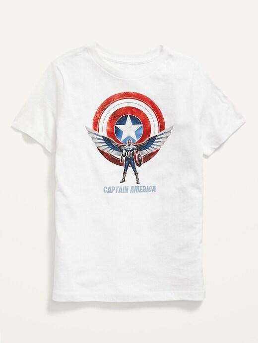 Licensed Gender-Neutral Superhero Graphic T-Shirt For Kids