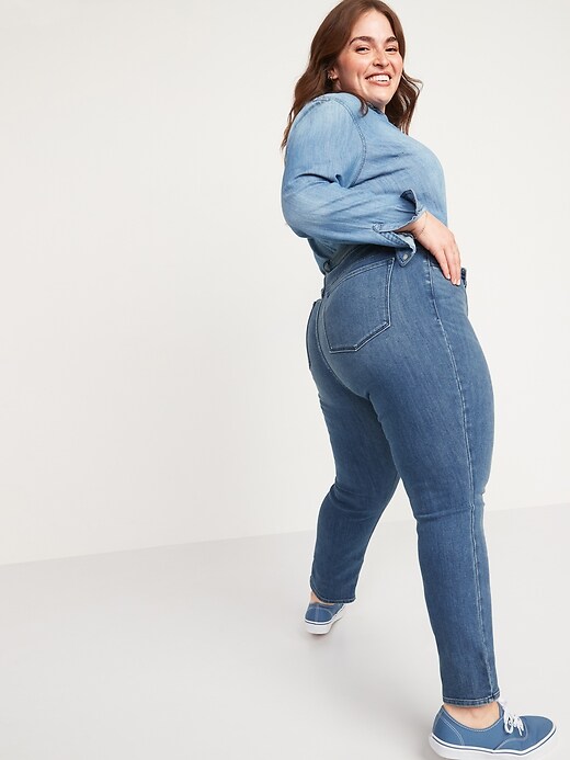Image number 8 showing, High-Waisted Wow Slim Straight Jeans for Women