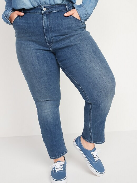 Image number 7 showing, High-Waisted Wow Slim Straight Jeans for Women