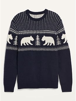 old navy polar bear sweater