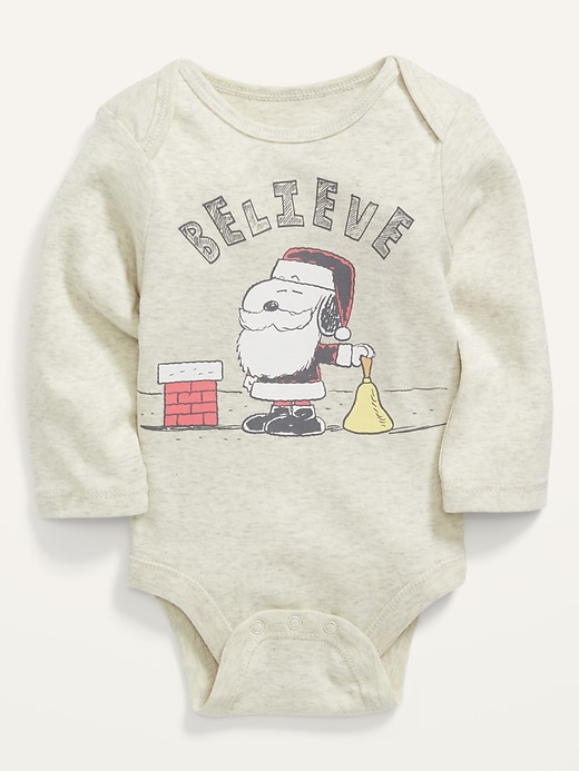 View large product image 1 of 1. Unisex Long-Sleeve Licensed Pop-Culture Bodysuit for Baby