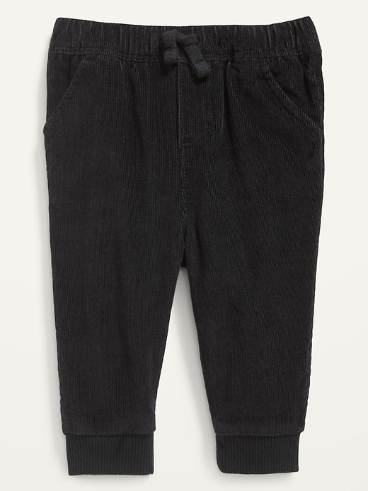View large product image 1 of 2. Unisex Corduroy Jogger Pants for Baby