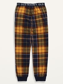 View large product image 3 of 3. Printed Micro Fleece Pajama Jogger Pants For Boys