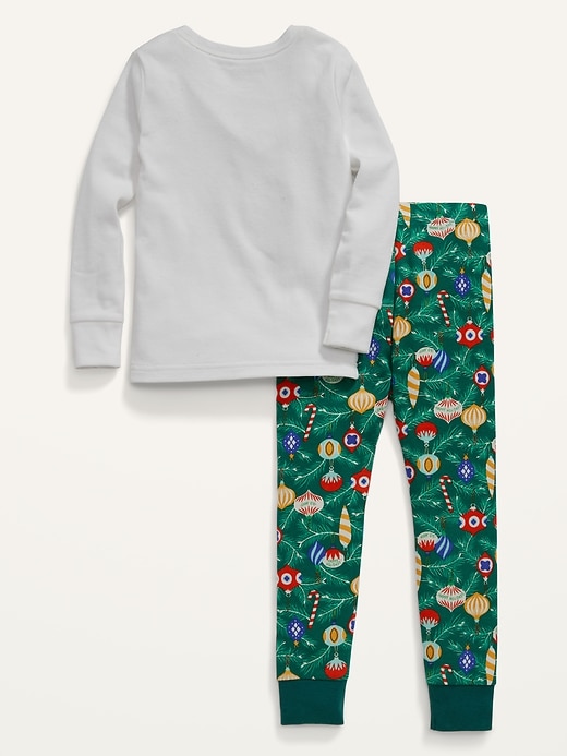 Image number 3 showing, Unisex Matching Family Pajama Set for Toddler & Baby