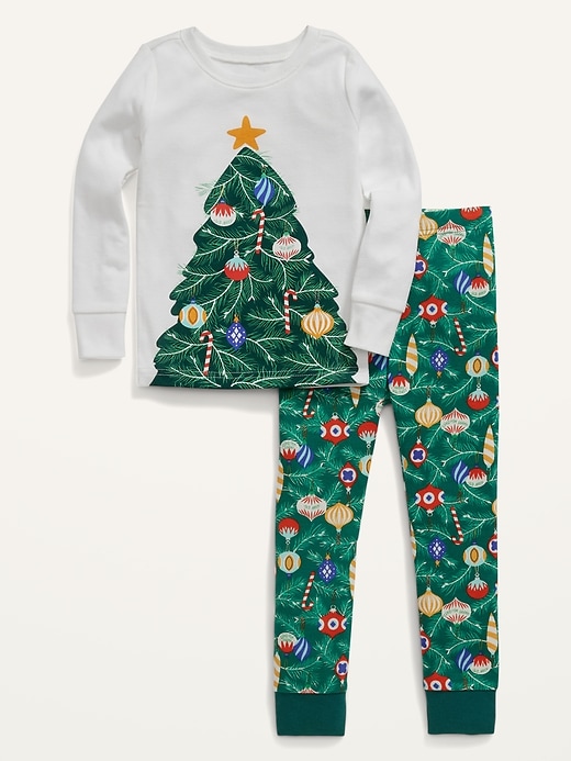 Image number 2 showing, Unisex Matching Family Pajama Set for Toddler & Baby