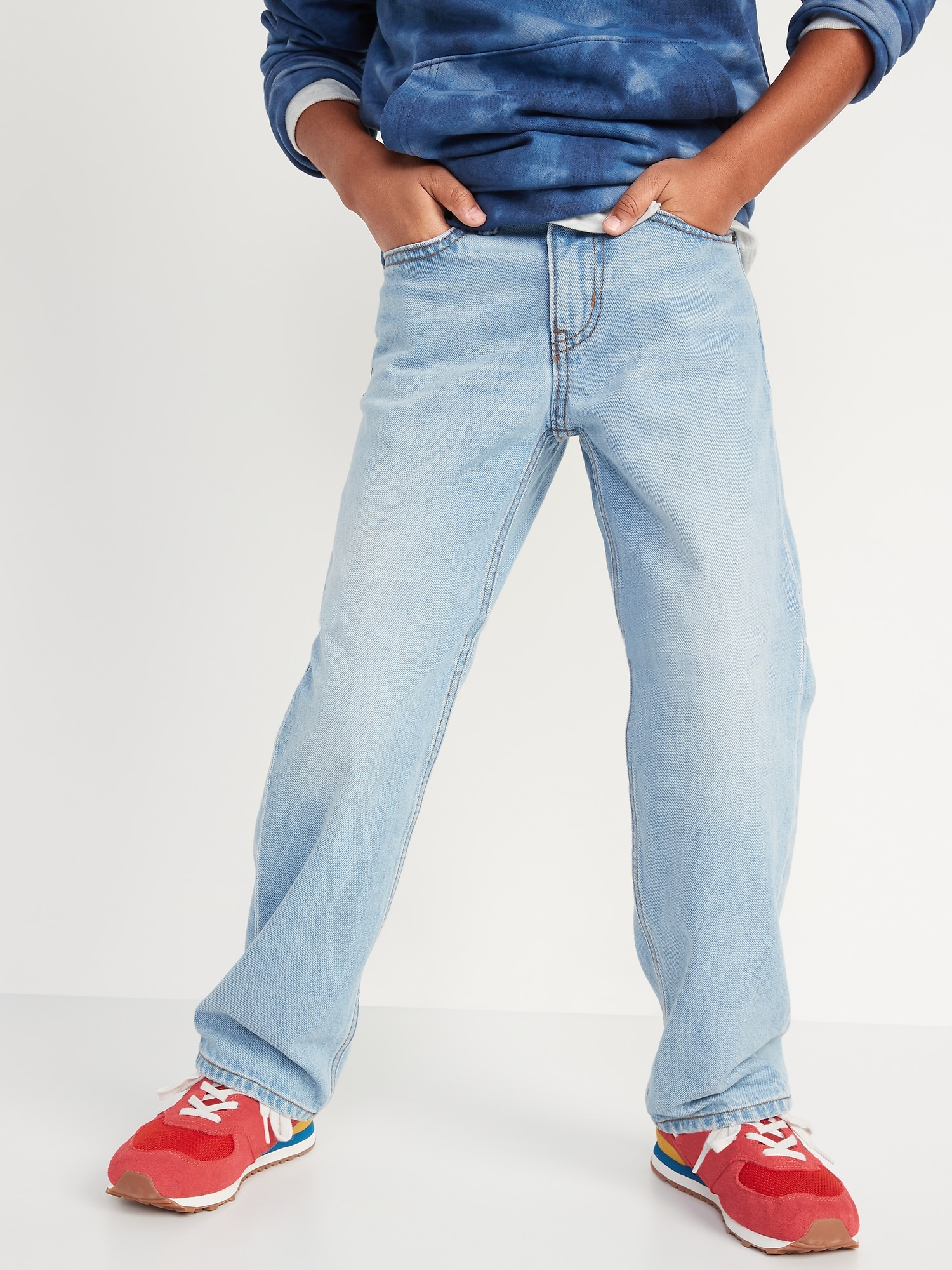 Non-Stretch Loose-Fit Jeans for Boys | Old Navy