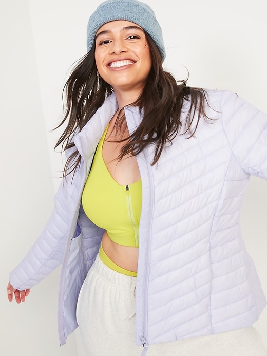 old navy packable puffer jacket