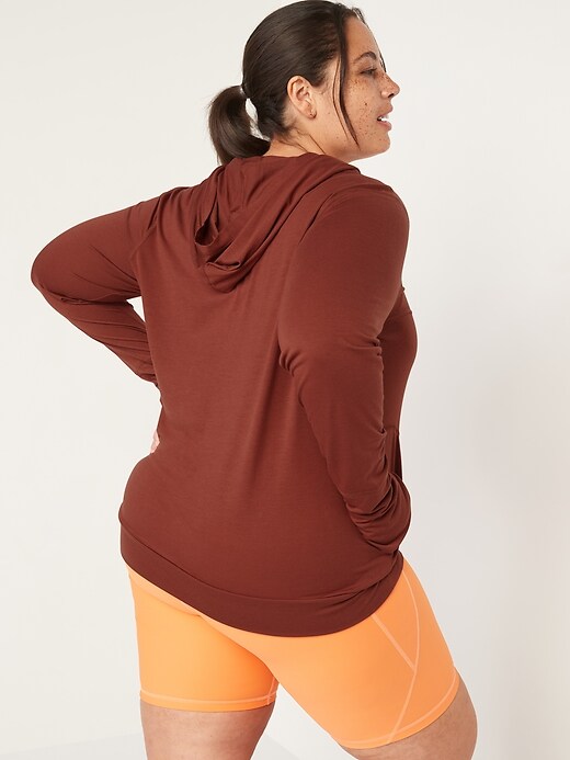 Image number 8 showing, UltraLite Hooded Performance Top