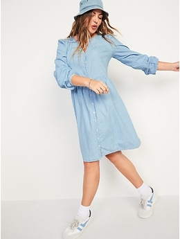 Old navy chambray dress Outlet