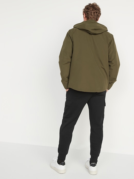 Gender-Neutral Tapered Cargo Jogger Sweatpants for Adults