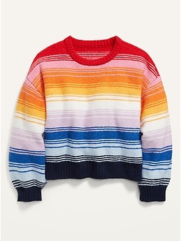 textured crew neck sweater old navy