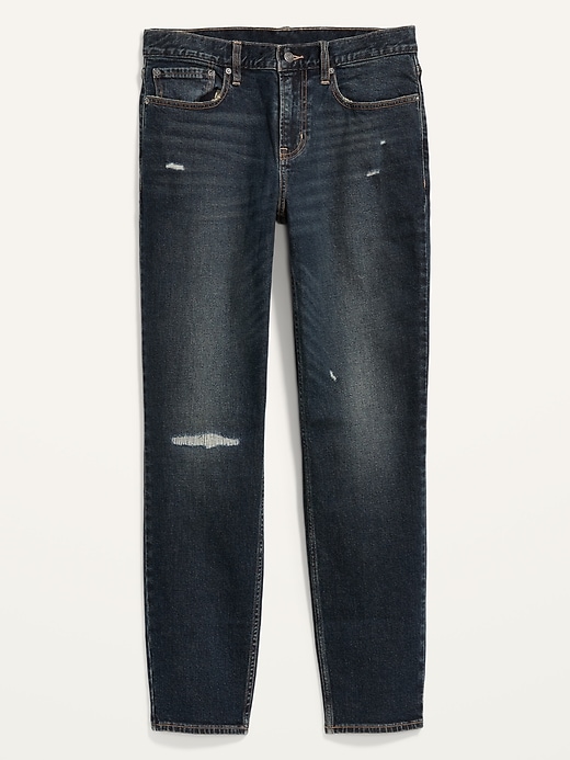 Image number 4 showing, Athletic Taper Built-In Flex Ripped Jeans